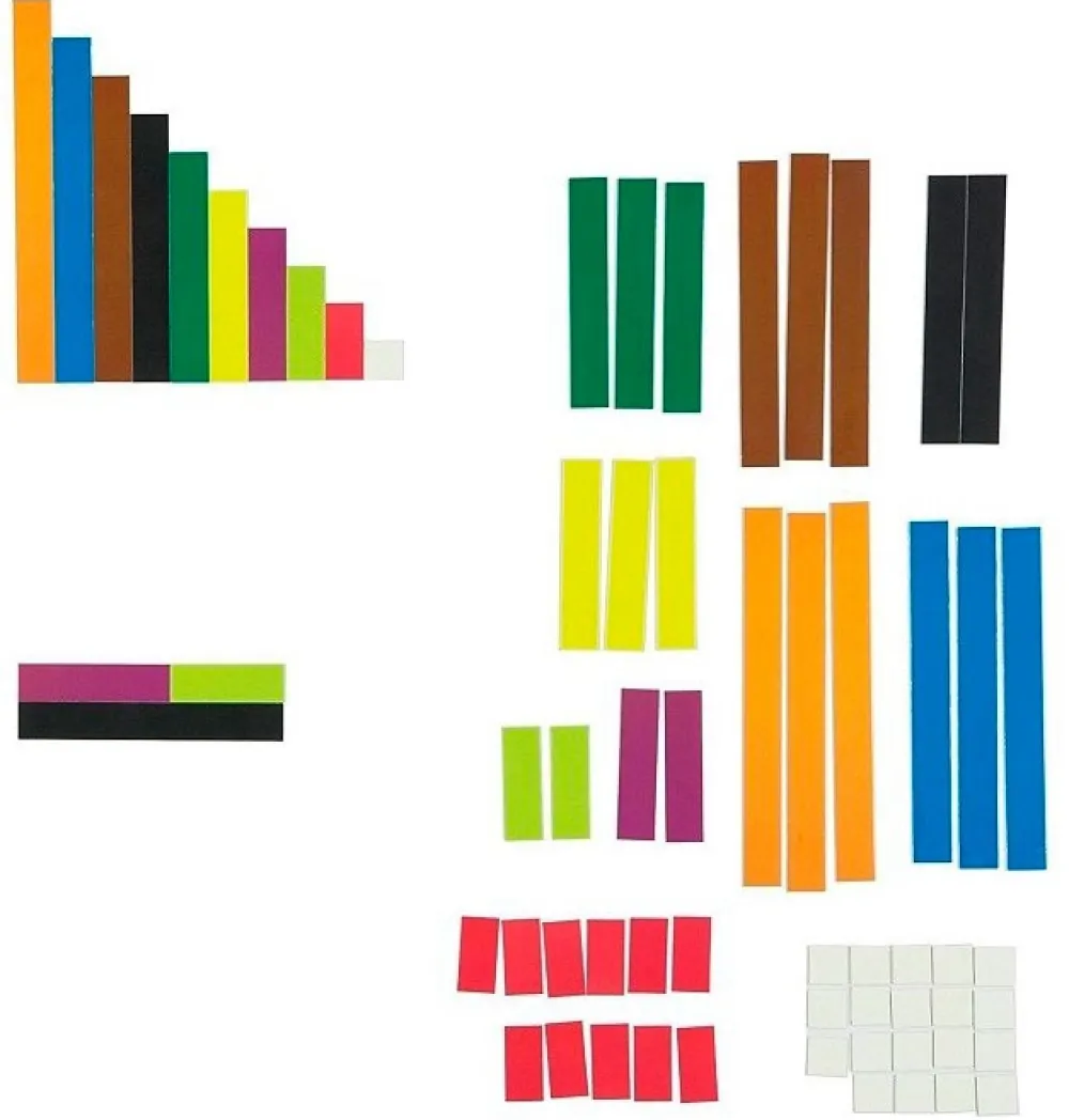 Outlet Learning Resources Regletas magnéticas de Cuisenaire