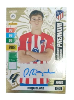 Riquelme Autógrafo Original (solo 200 copias) Adrenalyn XL 2023 2024