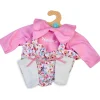 Ropa Muñeco Nenuco conjunto estampado con camiseta rosada S