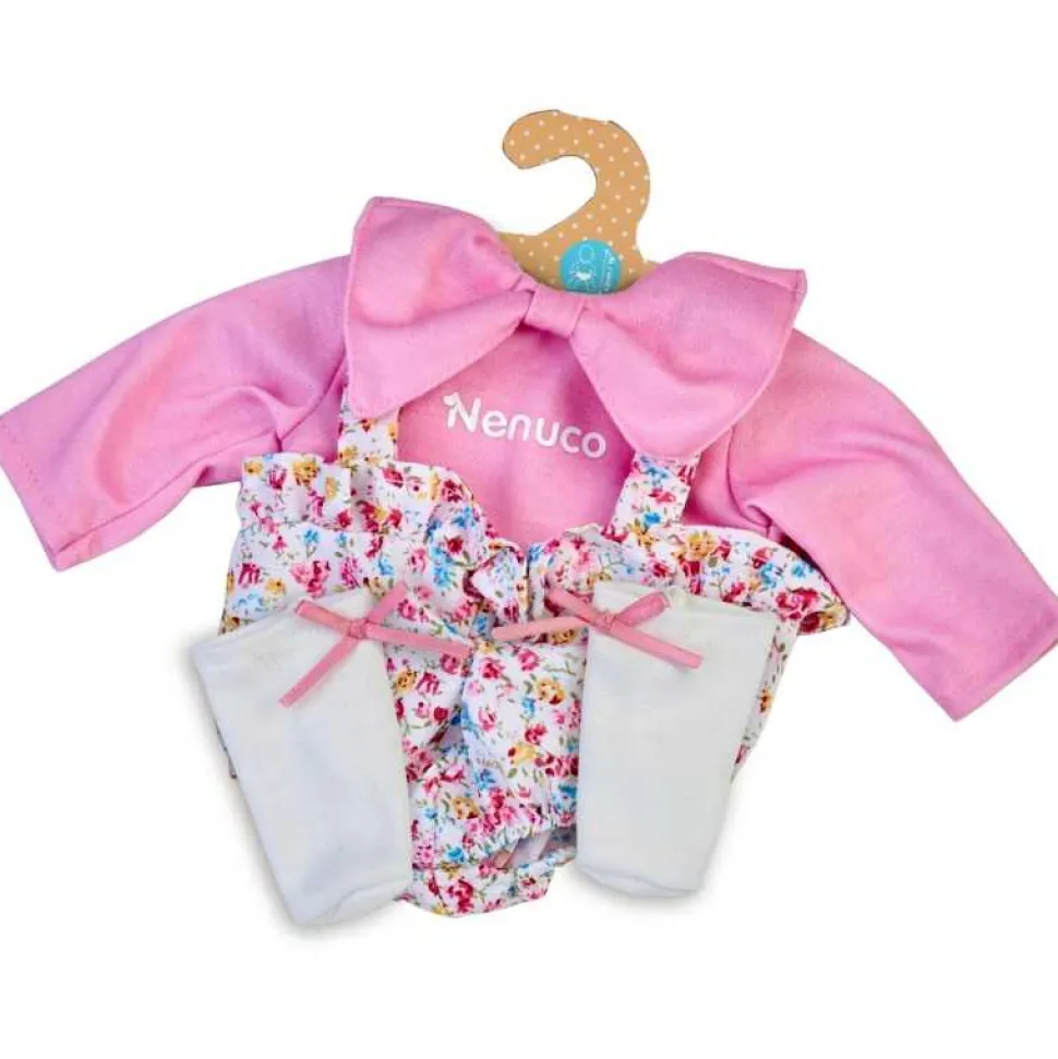 Ropa Muñeco Nenuco conjunto estampado con camiseta rosada S