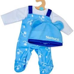 Ropa Muñeco Nenuco Mono azul y Gorro a juego