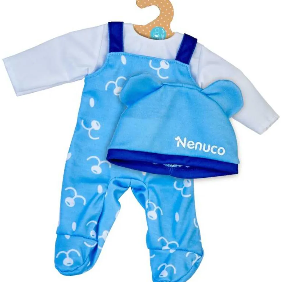 Ropa Muñeco Nenuco Mono azul y Gorro a juego