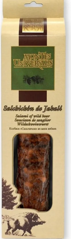 Salchichón Cular de Jabalí Montes Universales envasado al vacío (300g)