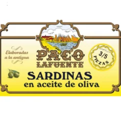 Sardina en aceite de oliva 3/5 piezas