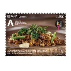 Sello Alacant / Alicante capital española de la gastronomía 2025 | Pack de 2