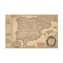 Sello 300 aniversario del primer mapa postal