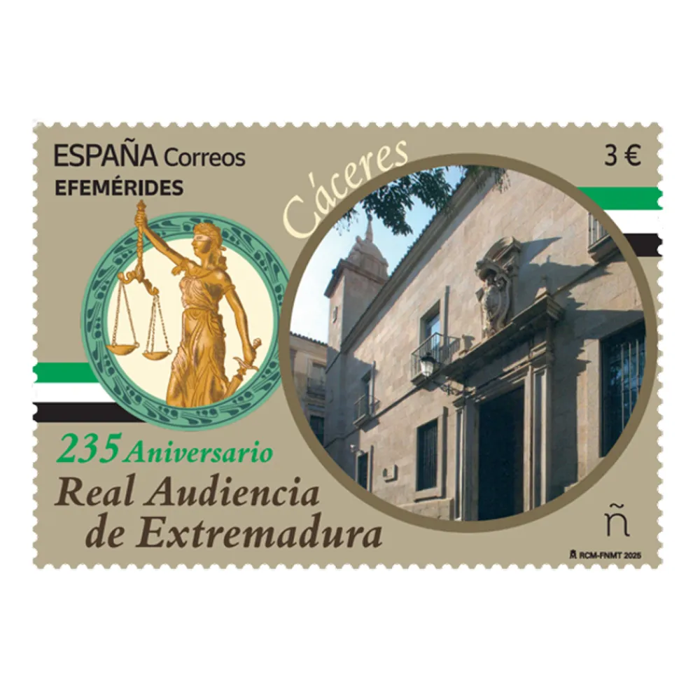 Outlet Sello 235 Aniversario Real Audiencia de Extremadura | Serie Efemérides