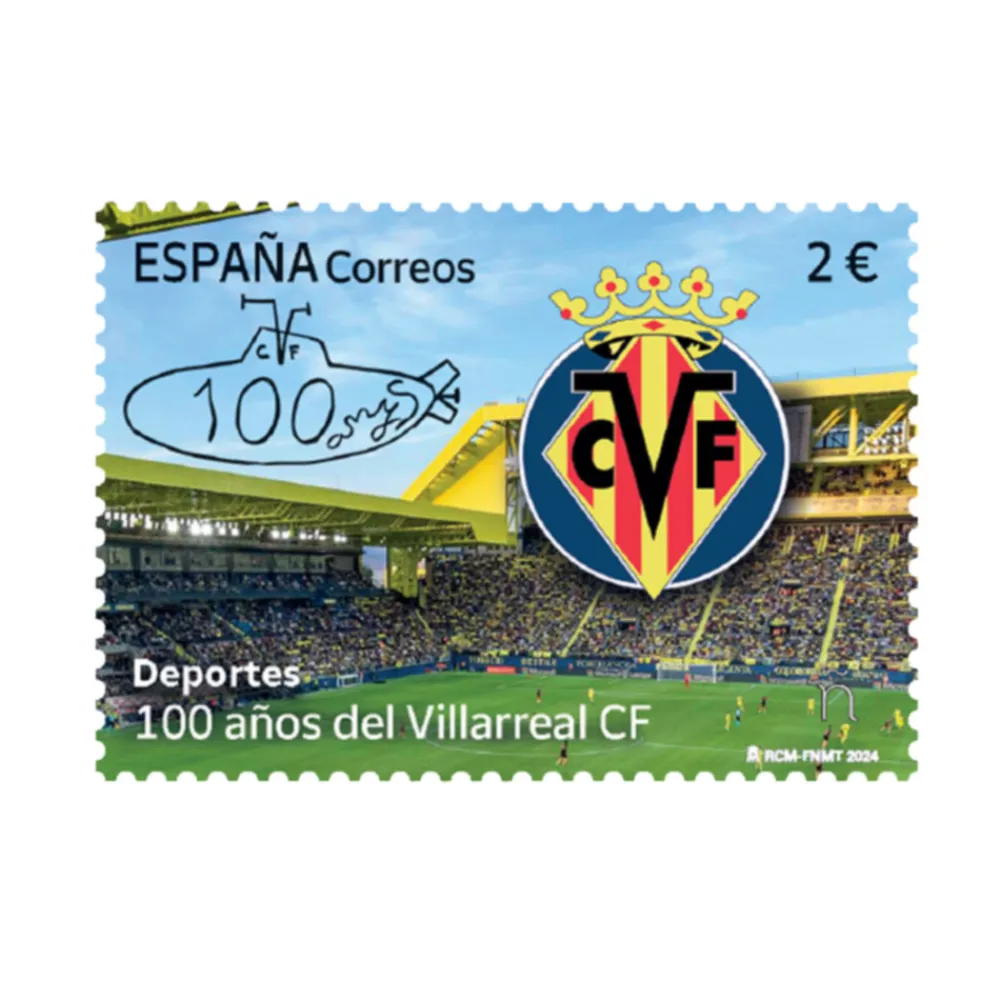Sello 100 años del Villarreal CF | Efemérides