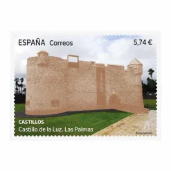 Sello Castillo de la Luz. Las Palmas | Serie Castillos