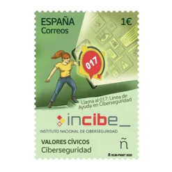 Sello Ciberseguridad | Serie Valores Cívicos | Pack de 5
