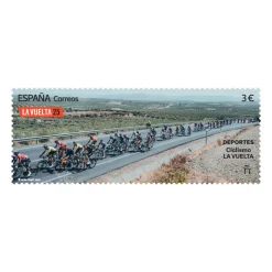 Sello Ciclismo. La Vuelta | Serie Deportes
