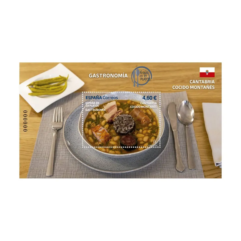 Clearance Sello Cocido montañés. Cantabria | España en 19 Platos 2023 | Hoja Bloque