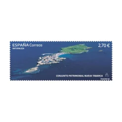 Sello Conjunto patrimonial Nueva Tabarca | Serie Naturaleza
