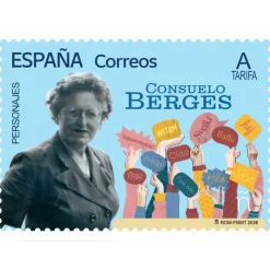 Sello Consuelo Berges | Serie Personajes | Tarifa A | Pack de 5