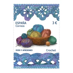 Sello Crochet | Serie ocio y aficiones | Pack de 2