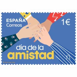Sello Día de la Amistad | Serie día de | Pack de 5