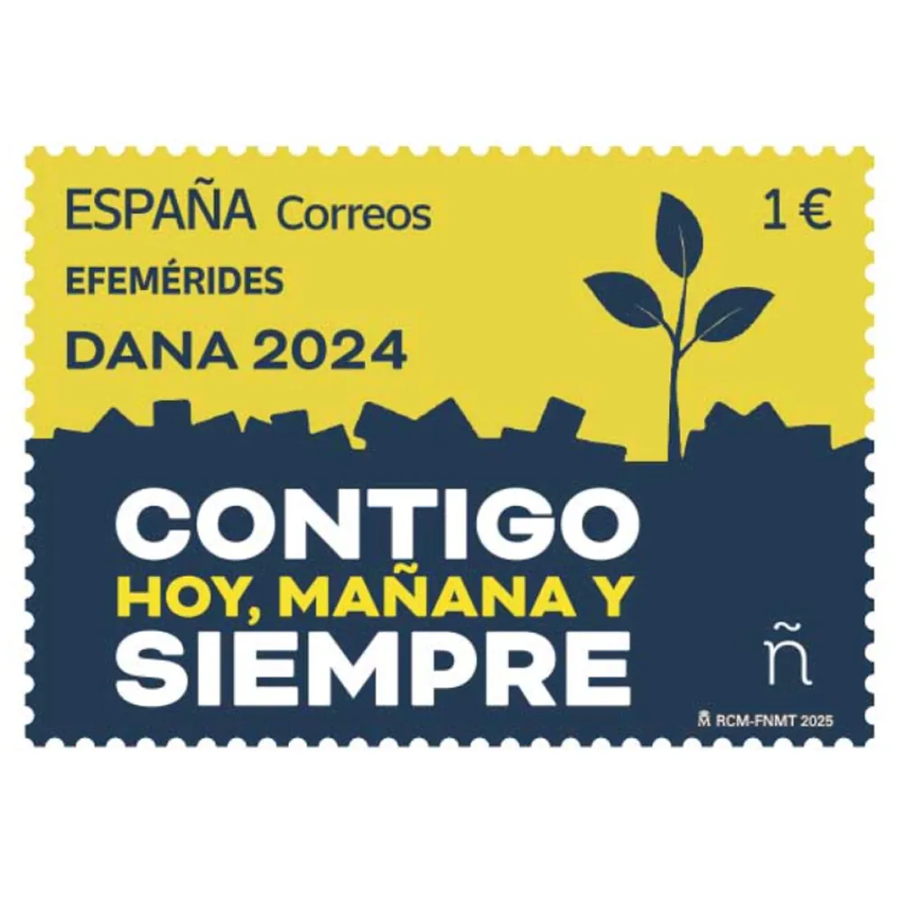 Sale Sello Dana 2024. Contigo hoy, mañana y siempre | Efemérides | Pack de 5