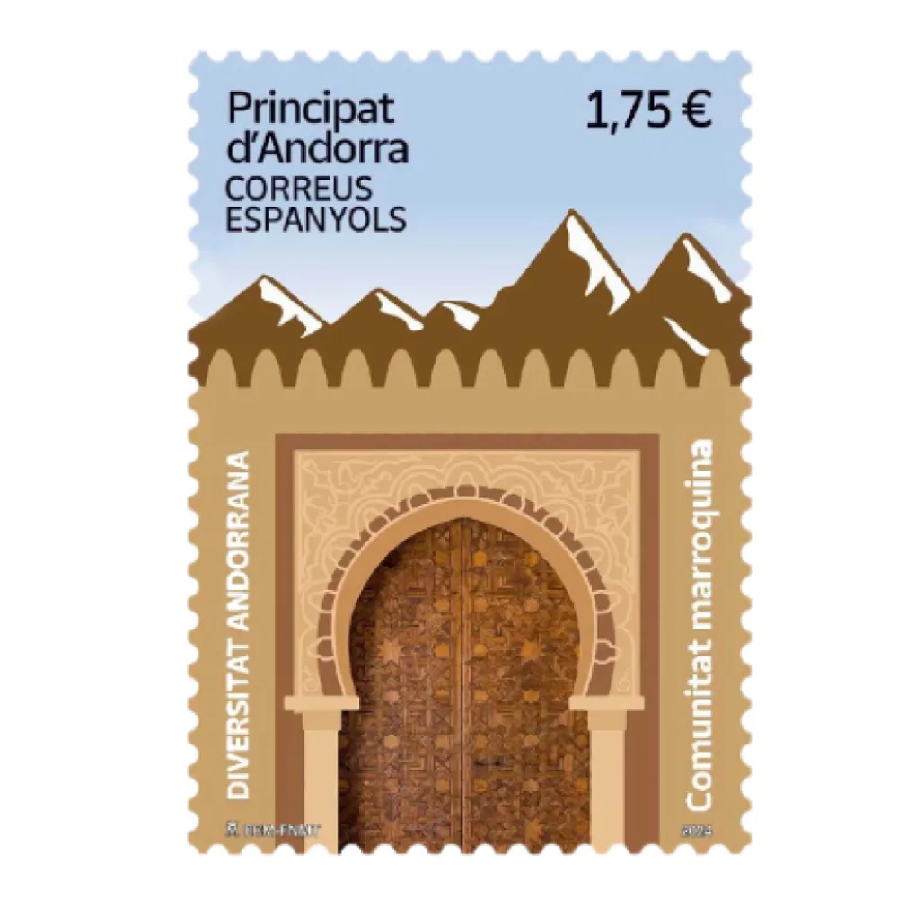 Discount Sello Diversitat andorrana. Comunitat marroquina | Serie Sellos de Andorra | Pack de 2