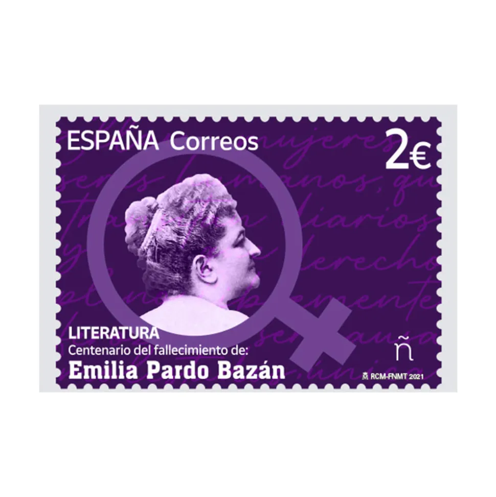 Sello Emilia Pardo Bazán