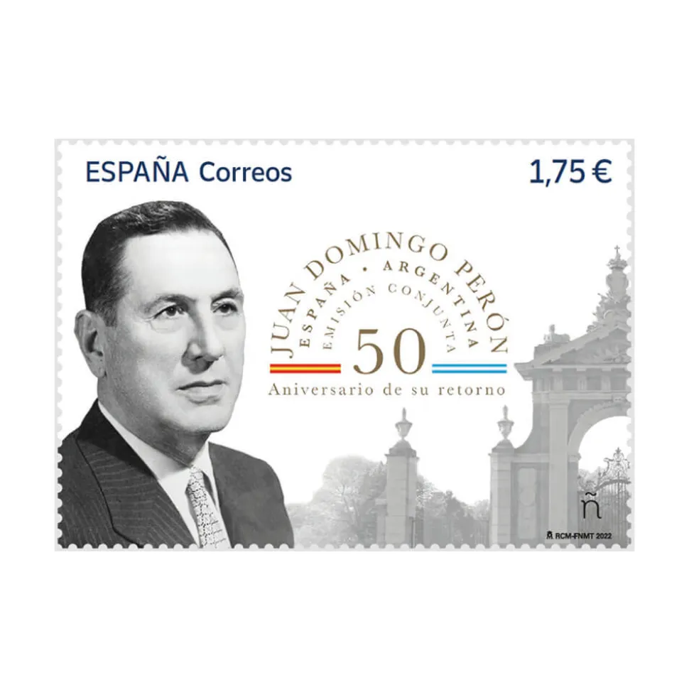 Sello España - Argentina (pack de 4)