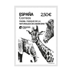 Sello Fauna. Parque de Naturaleza de Cabárceno