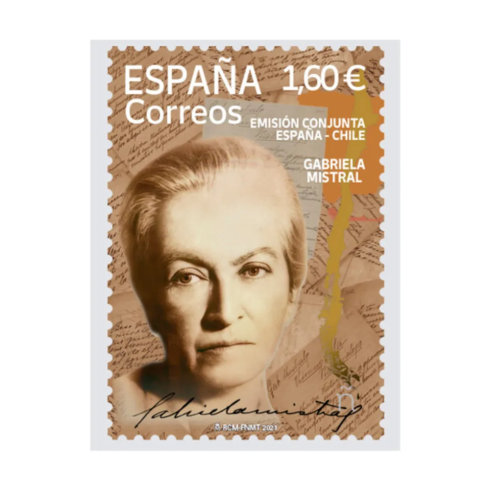 Sello Gabriela Mistral | Pack de 5