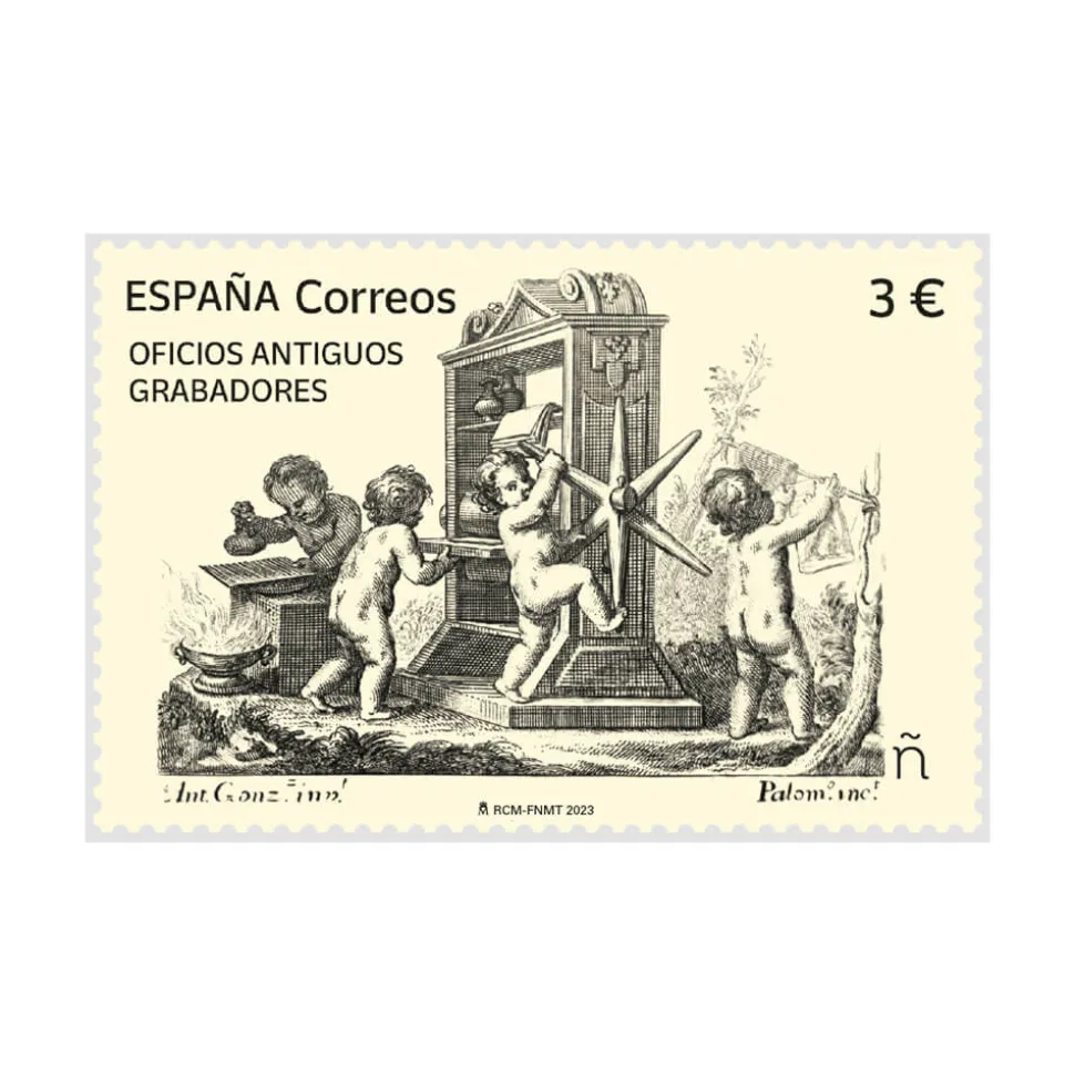 Sello Grabadores I Oficios antiguos
