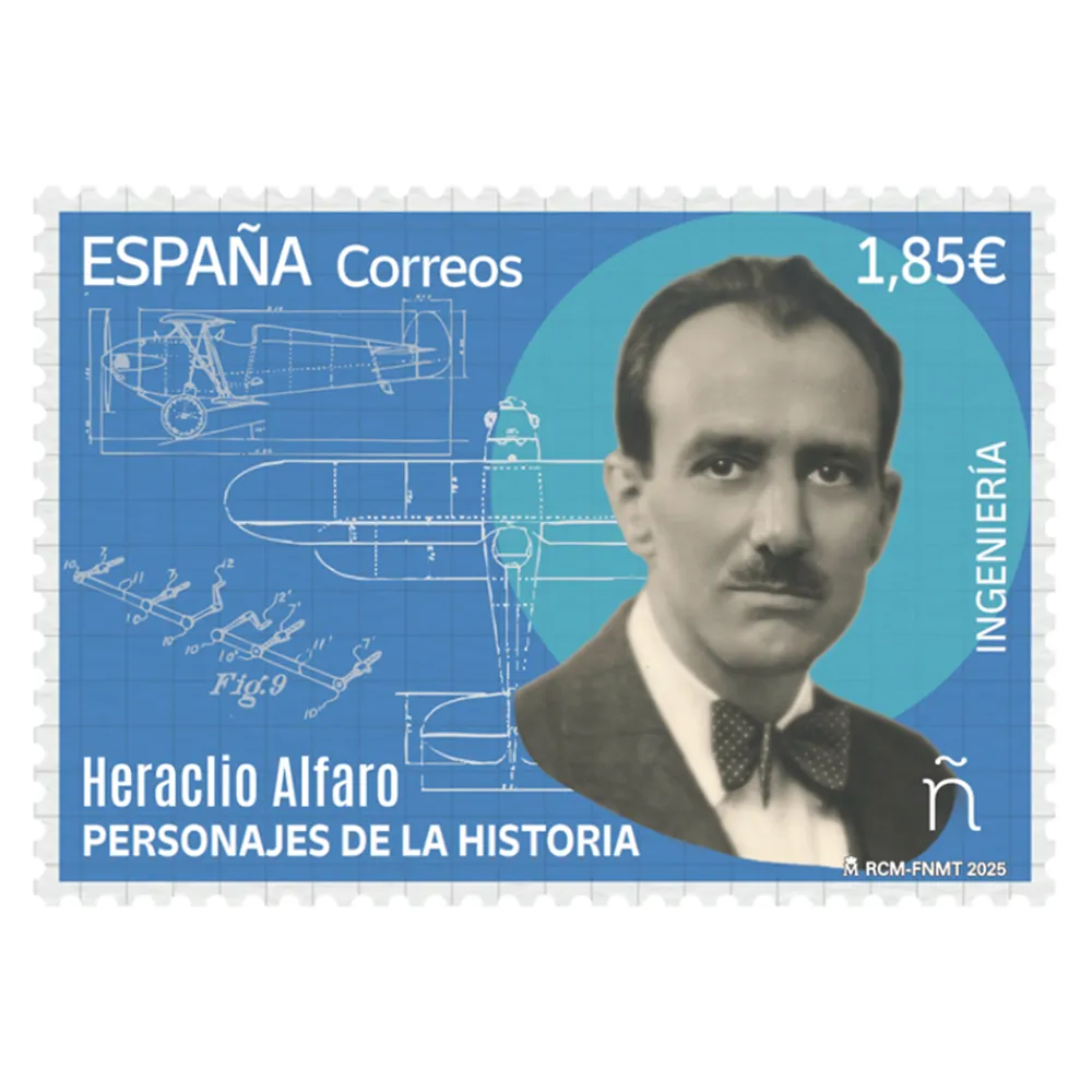 Best Sello Heraclio Alfaro Fournier | Serie Personajes de la Historia