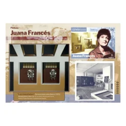 Best Sello Juana Francés | Serie Pintura | Hoja Bloque