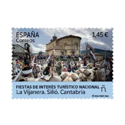 New Sello La Vijanera. Silió. Cantabria | Serie Fiestas de Interés Turístico Nacional