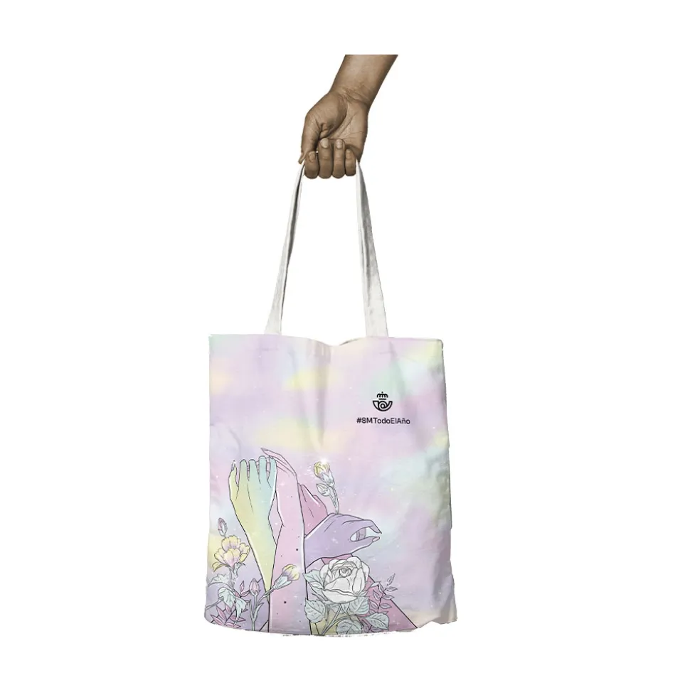 Sello 8M + Bolsa tela 8M Correos | #8MTodoElAño