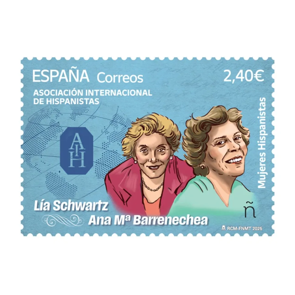 Sello Mujeres Hispanistas. Asociación Internacional de Hispanistas | Pack de 2