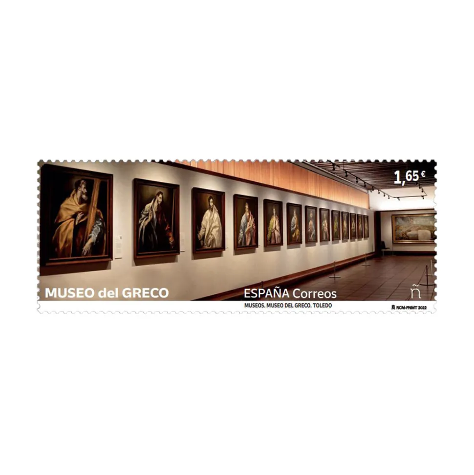 Sello Museo del Greco. Toledo I Serie Museos | Pack de 5