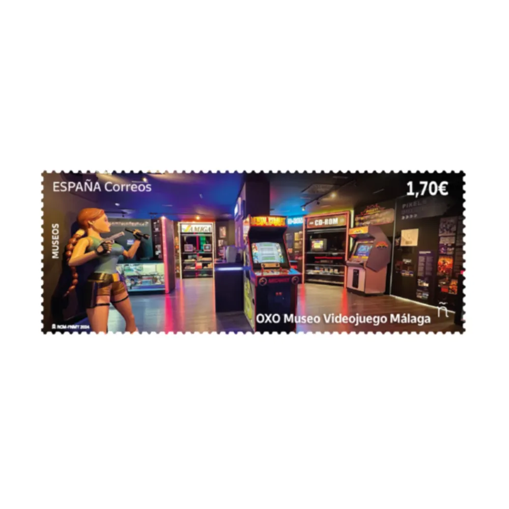 Best Sello Museo OXO del Videojuego. Málaga | Serie Museos