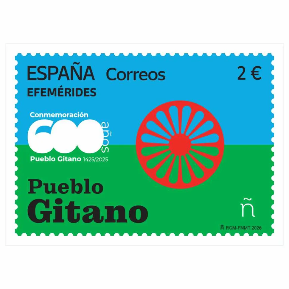 Sello Pueblo Gitano | Serie Efemérides