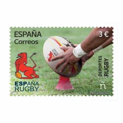 Sello Rugby | Serie Deportes | Pliego Premium