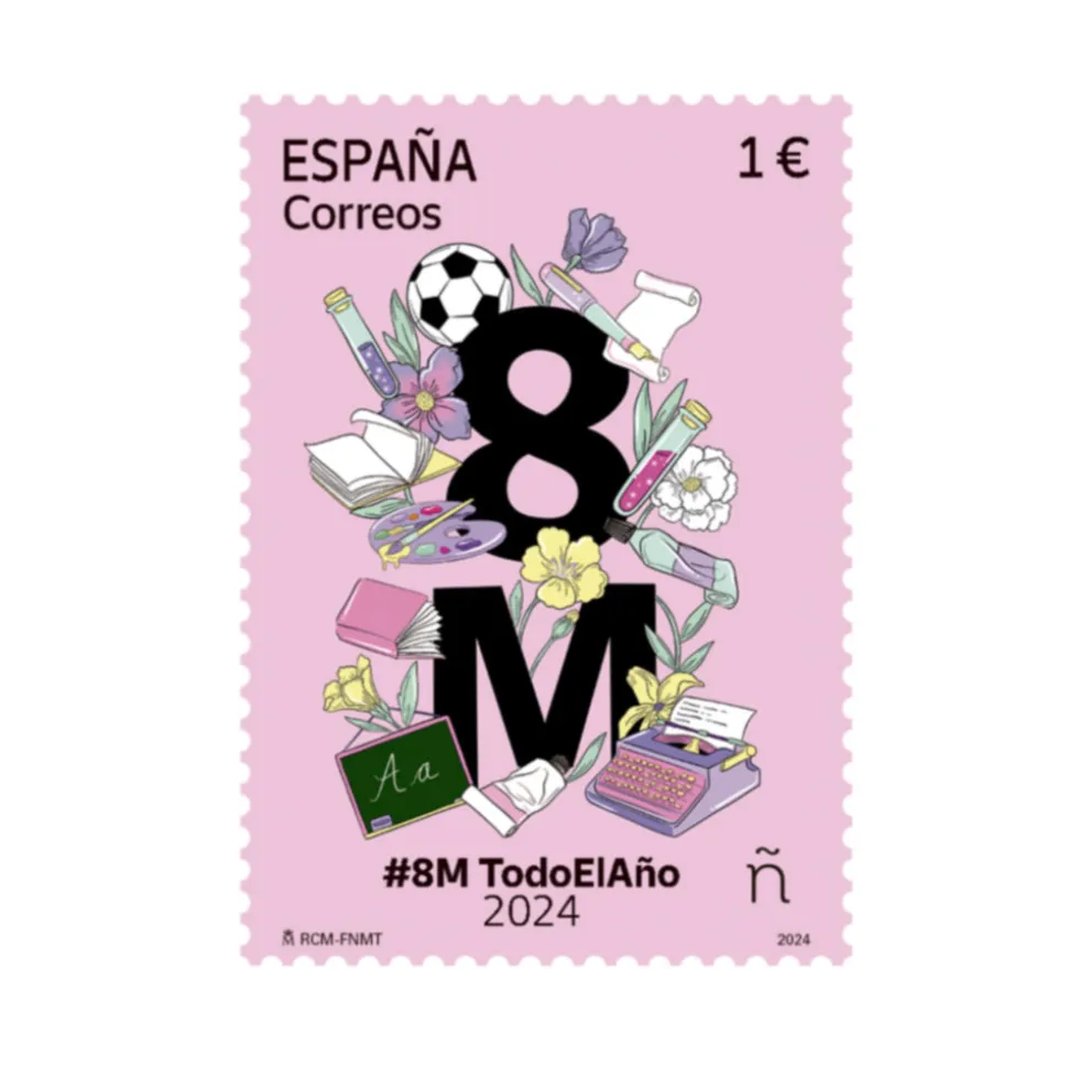 Sellos #8MTodoElAño | Sello 8M 2024 | Pack de 5