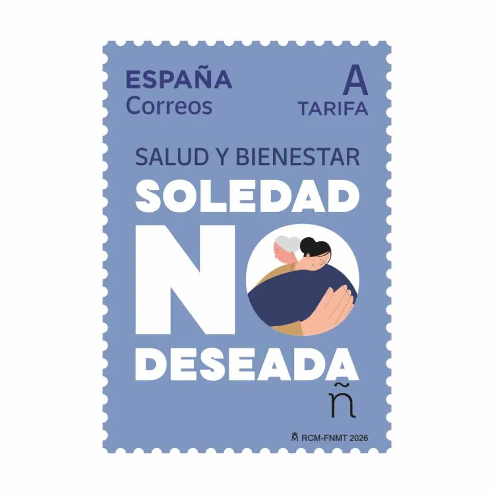 Sello Soledad no Deseada | Serie Salud y Bienestar | Tarifa A | Pack de 5