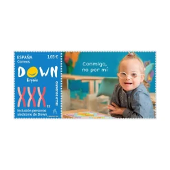 Sello solidario. Inclusión personas Síndrome de Down I Pack de 5
