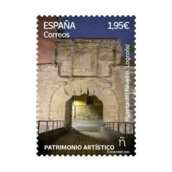 Sellos Patrimonio artístico 2025 | Iglesia de San Salvador Vilar das Donas y Puerta del Revellín