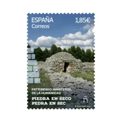 Online Sellos Vidrio soplado y Piedra en seco | Serie Patrimonio Inmaterial de la Humanidad