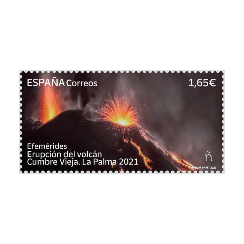 Sale Sello Volcán Cumbre Vieja La Palma
