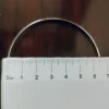 Best Semanario Media Caña De Plata De Ley 4 Mm Anchas Y 65Mm De Diámetro (Talla M)