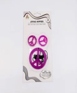 Sale Partilandia Set collar y un par de pendientes hippies