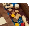 New Cayro Set de Cinco Juegos de Madera Clásicos - Ajedrez - Damas- Parchis - Oca