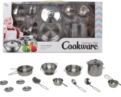 Set de Cocina Metal Infantil 43x23 cm