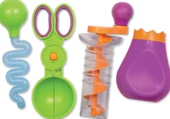 Hot Learning Resources Set de herramientas de destrezas motoras finas para arena y agua (Sand & Water fine motor tool set)