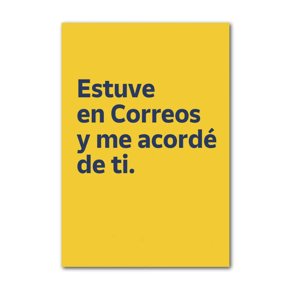 Clearance Set de 7 postales Visit Correos