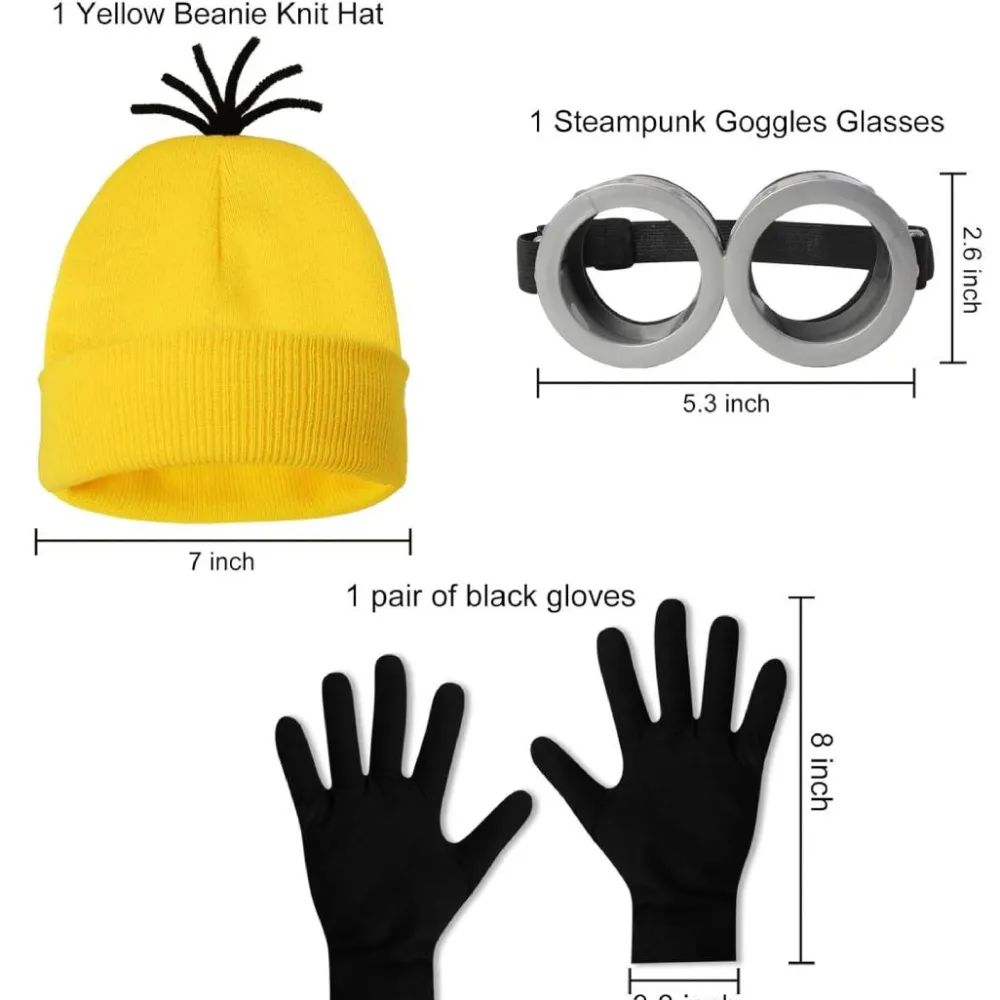 Online Kebedo Moda Set 4 piezas para disfraz Minions