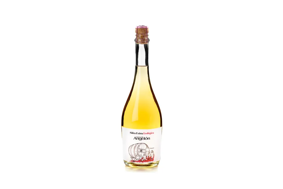 Sidra Extra Ecológica Vda. de Angelón - Caja de 6 botellas